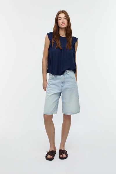 Stradivarius Flowing ruffled blouse