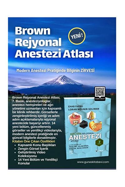Güneş Tıp Kitabevleri Brown Rejyonal Anestezi Atlası