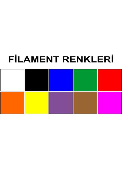 ZENVİVA Purple Color 3D Pen + 10 Colors Total 100 Meters Pla Filament + Template