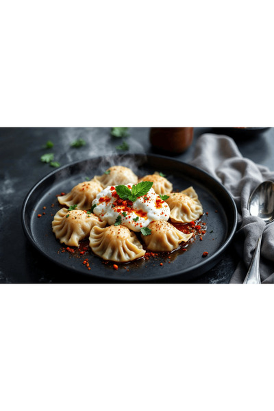 COOK-LAB 32-34-36 cm Set of 3 Black Glossy Enamel Round Oven Trays