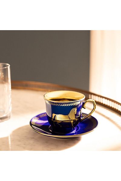 Madame Coco Alita 4er-Set Kaffeetassen - Bunt - 90 ml