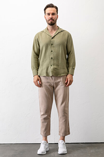 JB John Borners Ανδρικά ρούχα χωρίς τσέπη Penny δεμένα βαμβακερά μείγματα 16701 μοντέλο