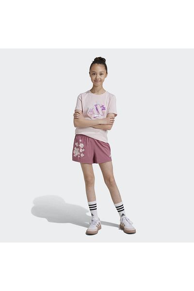 adidas Train Essentials Seasonal Print Kids Shorts