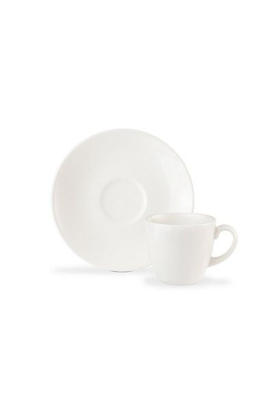 Madame Coco Benard 12-teiliges Kaffeetassen-Set für 6 Personen - Weiß - 110 ml