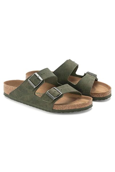 Birkenstock Arizona Dust Vegan Slippers 1024544-Thyme - Snikstra
