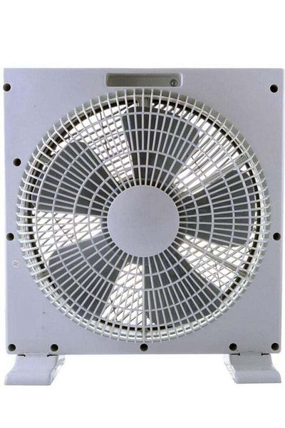 REFURA 12 inch Box Fan With 3 Speed | 360 Degree Air Circulation | 60 Min Timer 70W RE-707