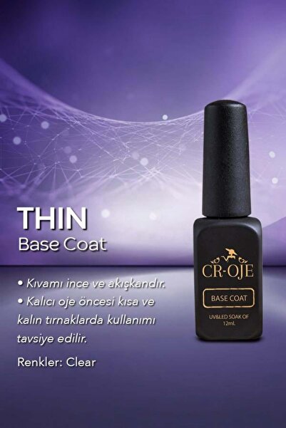 CROJE KALICI OJE Thin Base Coat (12 ml.)