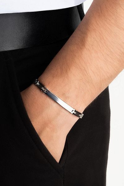 Stylesteel Modern Design Steel Men's Bracelet