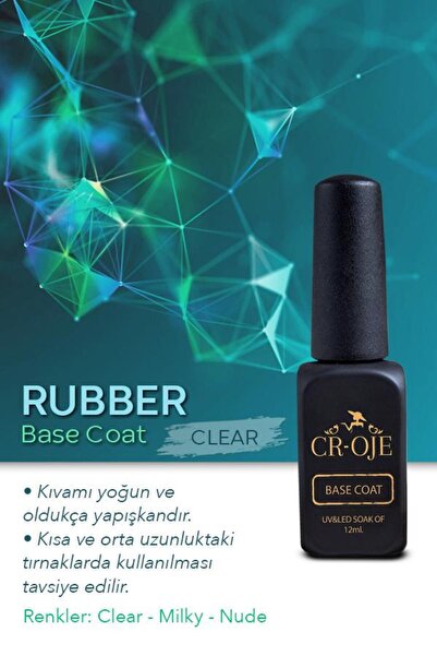 CROJE KALICI OJE Rubber Base Coat (12 ml.)