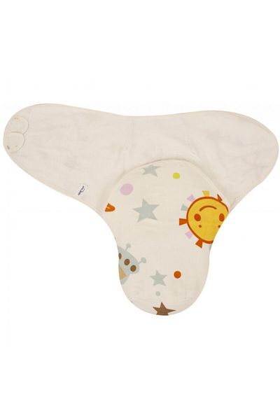 Sevi Bebe Sevibebe Space cotton swaddle blanket