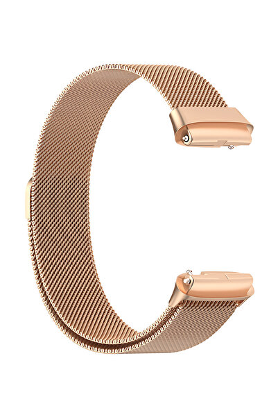 Fibaks Xiaomi Redmi Watch 3 Active Compatible Metal Mesh Braid Magnet Adjustable Stainless Band Strap