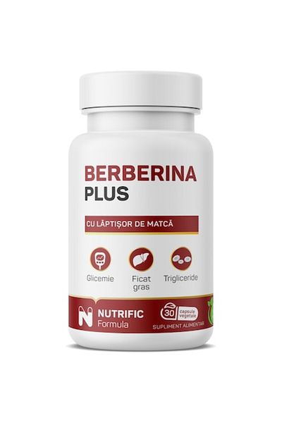 NUTRIFIC Berberina PLUS 500mg, 30 capsule vegetale