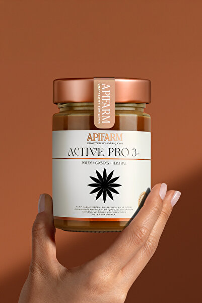 Apifarm Active Pro 3 | Polen Ginseng Ham Bal Karışımı 415g