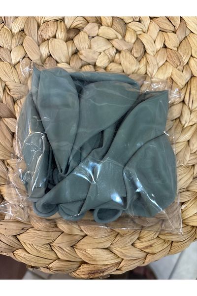 Deniz Party Store Retro Mold Green Latex Balloon 10 Pieces