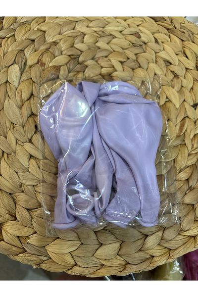 Deniz Party Store Macaron Balloon 12" Inch Lilac Color 10 Pieces