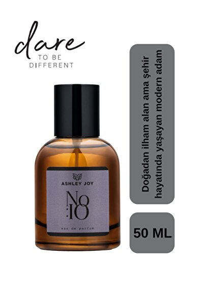 ASHLEY JOY NO:10 Erkek Parfüm EDP 50 ML | Fresh & Fougere | Bergamot, Ananas,...