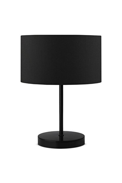 HOMİNG Black Fabric Metal Body Lampshade Ayd-2850