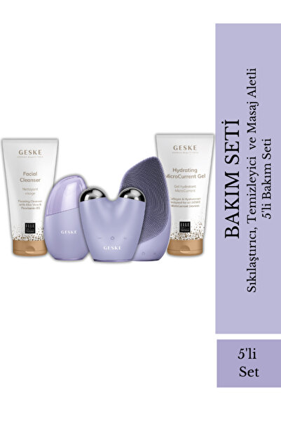 Geske Sıkılaştırıcı , Temizleyici Ve Masaj Aletli 5'li Bakım Seti