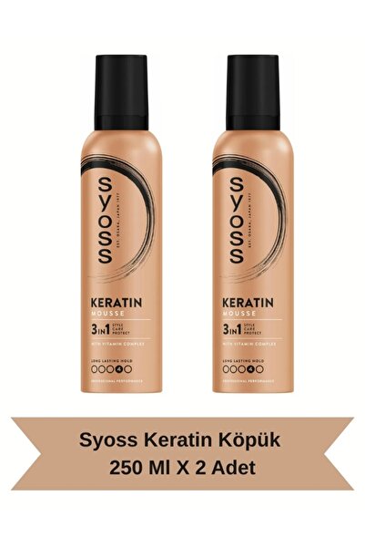 Syoss Keratın Canlılık Bakım Köpük 250 Ml X 2 Adet
