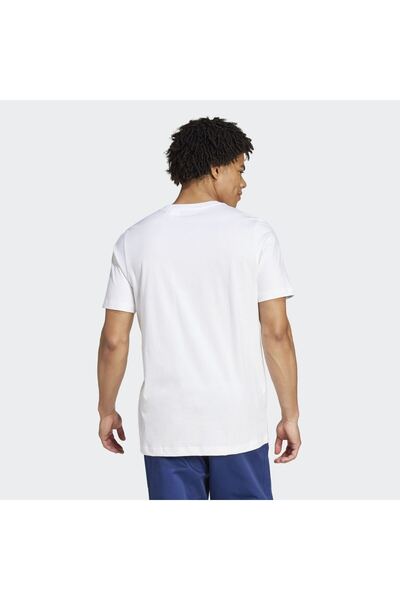 adidas Ανδρικό μπλουζάκι ποδοσφαίρου - Real Dna, IM7470 Λευκό