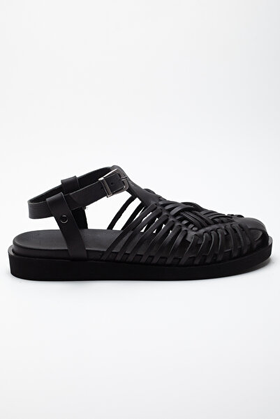 brawerlife sandale ortopedice din piele sută la sută împletite confortabile ș...