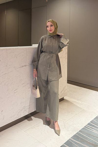 Tesettür Diyarı Women's Strawberry Fabric Hijab Set