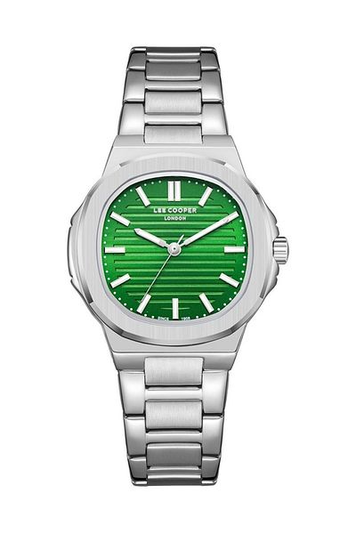 Lee Cooper Lee Cooper LC08017.370 Women Analog Display Watch & Stainless Steel Strap Silver