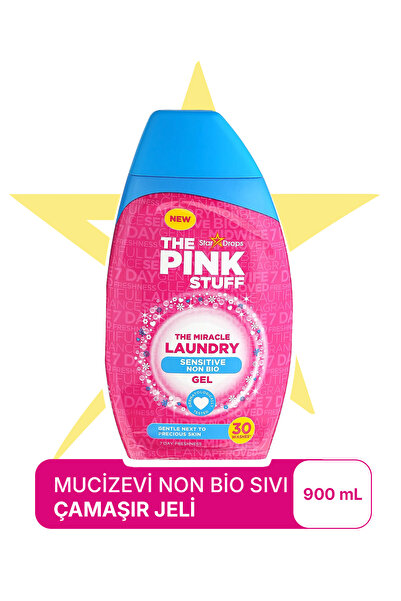 ThePinkStuff Mucizevi Non Bio Çamaşır Yıkama Jeli 900 ml – Hassas Cilt & Tüm ...