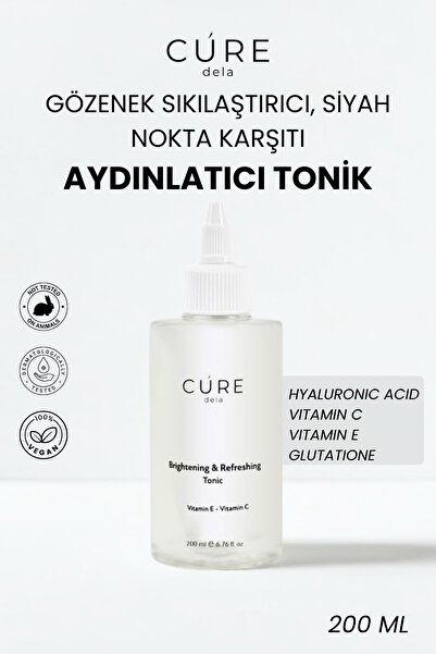 Cure dela Siyah Nokta Karşıtı, Gözenek Sıkılaştırıcı, Leke Karşıtı, Aydınlatı...