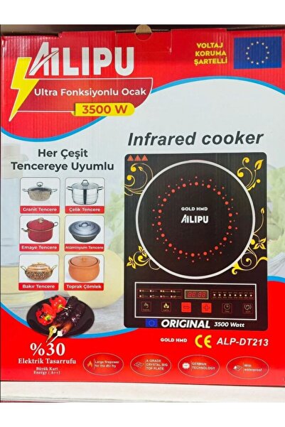 Manessa Alp-12 Lazer 3500 W Elektirikli Ocak Alp-12