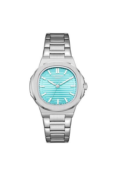 Lee Cooper Lee Cooper LC08017.300 Women Analog Display Watch & Stainless Steel Strap Silver