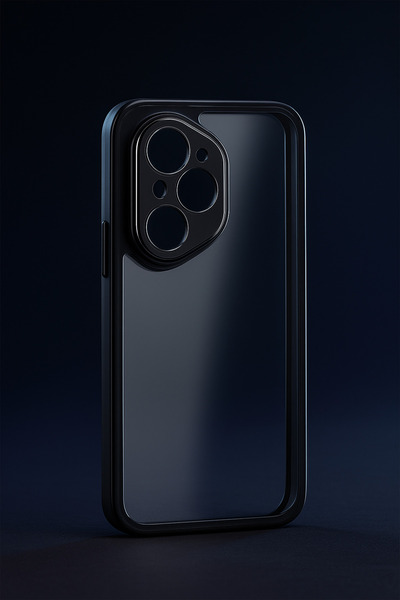 halkhouse Honor 400 Pro Kılıf Kamera Korumalı Şeffaf Arka Yüzey Esnek Kırılma...