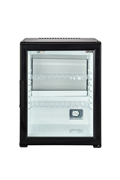 ISM İçecek Soğutucu Minibar Mini Buzdolabı Otel Tipi Cam Kapılı Sessiz Şarap Soğutucu