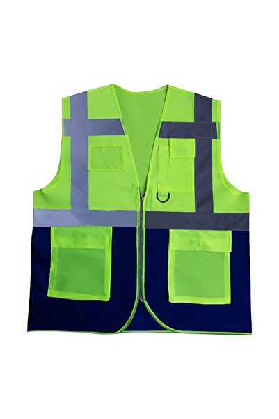 kalant سترة مهندس عاكسة (أصفر/أزرق داكن)