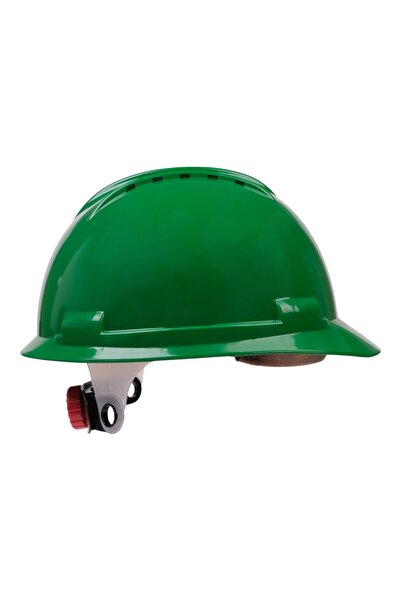 BBU Safety Equipment BBU SP200 R HDPE Çark Ayarlı Plastik İçlik Baret (Yeşil)