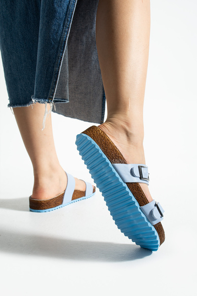 COMFORT OF PANTOFOLE Двохремінна тапочки з ремінцями