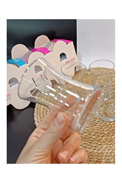 ÇAYLAR AVM Set of 6 Lava Tea Glasses - Zen313