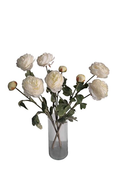 MAKİ DEKOR YAPAY ÇİÇEK ŞAKAYIK DAL PASTEL 3 DALLI 50 CM