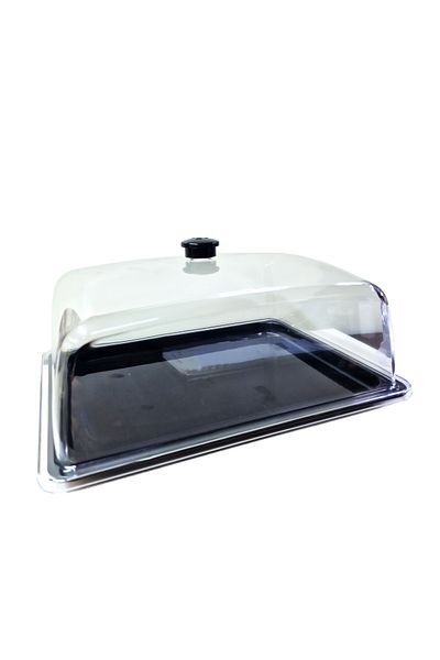 WORLDPLAST Cake Cookie Pastry Jar 32*26cm Polycarbonate Unbreakable
