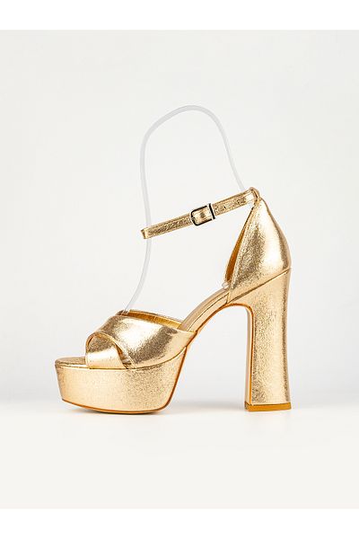 E&L Company 13.5cm coppery gold light glitter cloth shoes, guaranteed running, light, gold non-slip