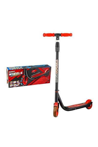magic wheels Magic Wheel Işıklı 2 Tekerlekli Mavi Kırmızı
