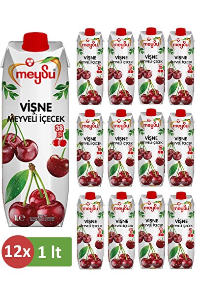 Meysu Vişne Meyveli Içecek 1 Lt X 12 Adet