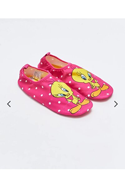 LC Waikiki Lcw Steps Pink Printed Girl's Sea Shoes