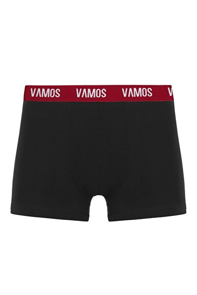 VAMOSCLO Πακέτο 3 ανδρικών μπόξερ με μοτίβο-5