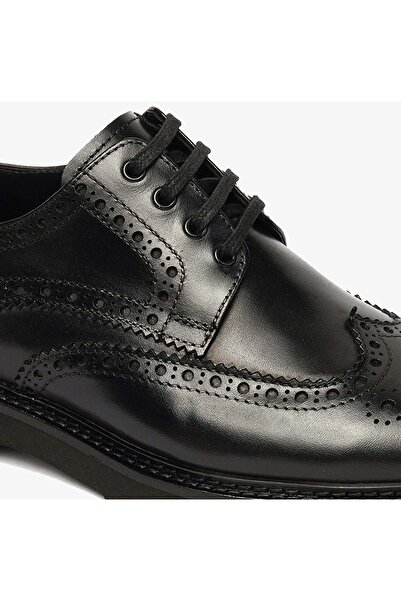 Greyder 64624 MR Deri Oxford Klasik Erkek Ayakkabı SİYAH