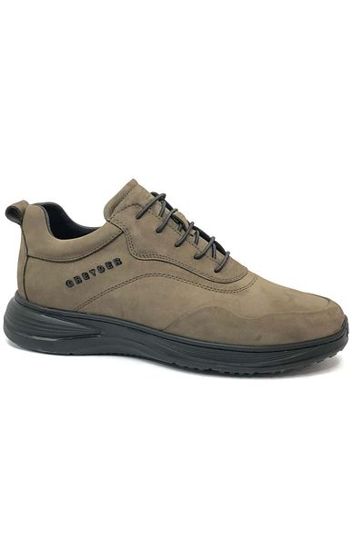 Greyder Men's Smoke Nubuck Genuine Leather Comfort Shoes 4K1Fa64612