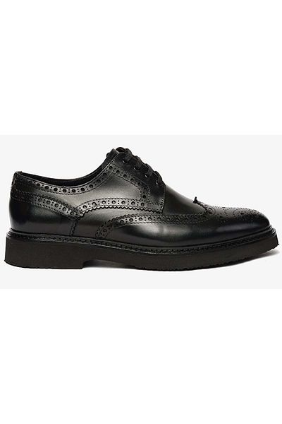 Greyder 64624 Mr Leather Oxford Classic Ανδρικά Παπούτσια Μαύρα