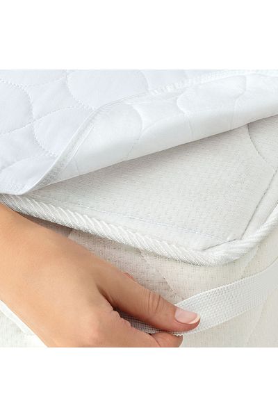 Madame Coco Gesteppte Matratze für Kingsize-Betten – Weiß
