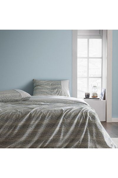 Madame Coco Burnel Bettwäsche-Set „Madame Coco Crep“, Kingsize, 100 % Baumwolle, bedruckt, Khaki
