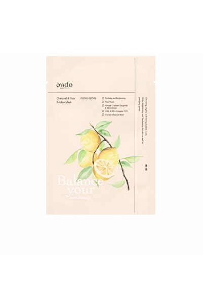 Ondo Beauty 36.5 Kohle- und Yuja-Blasenmaske Ondo Beauty 36,5 25 ml
